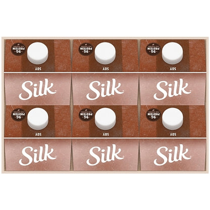 Silk All-Natural Chocolate Soy Milk, 6 x 64 fl oz Case - DOT product image 8