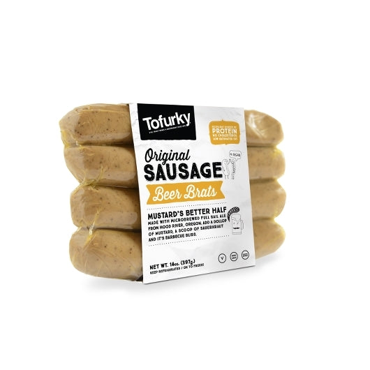Tofurky Beer Brats, 5 x 13 oz Case - DOT product image 2