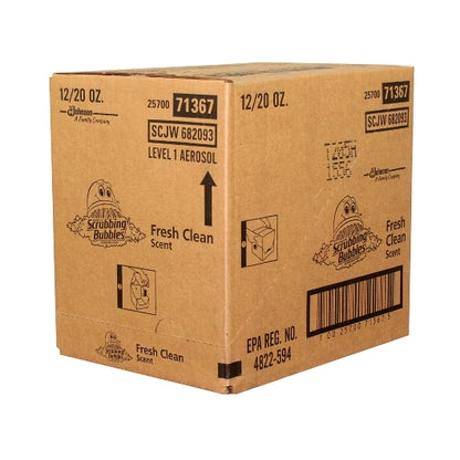 Scrubbing Bubbles DISINFECTANT FRESH AEROSOL 20 OZ, 12 x 20 oz Case - DOT product image 7
