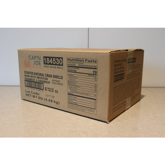 Tampa Maid Captain Stuffed Crab Shells, 6 x 12 x 2 oz Case - DOT product image 5