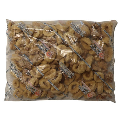 Tampa Maid Dipt'N Dusted Calamari Rings & Tentacles, 6 x 2 lb Case - Alternate product angle or state