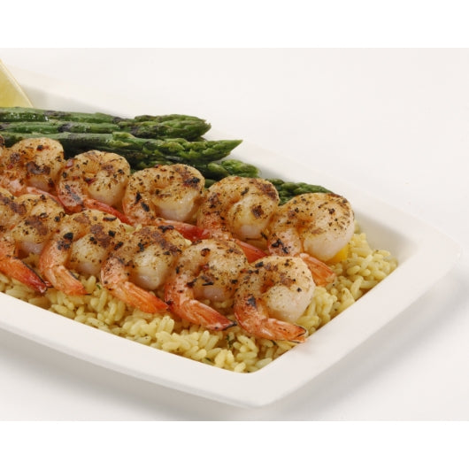 Tampa Maid Peeled And Deveined Tail On Skewered Shrimp Kabob, 4 x 15 x 10 ct Case - DOT product image 3