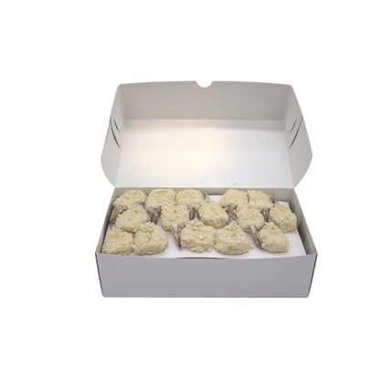 Mariner Jack Shrimp Peeled & Deveined Butterfly Breaded Buffet 21-25, 4 x 3 lb Case - Frozen Meat & Seafood
