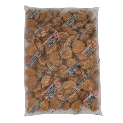 Tampa Maid Seafood FLOUR Breaded Pickle Chips, 4 x 2.5 lb Case - Frozen Meat & Seafood