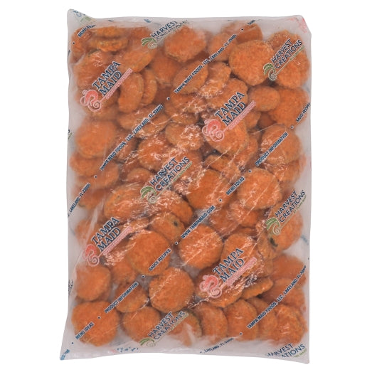 Harvest Creations Breaded Pickle Chips Spiced, 4 x 2.5 lb Case - Condiments & Sauces