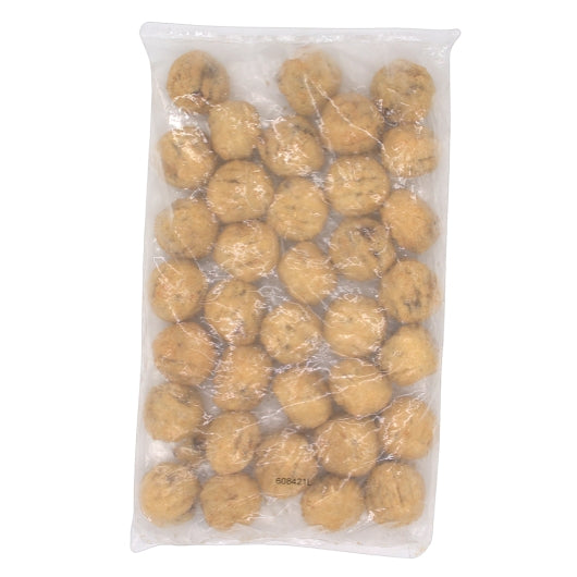 Tampa Maid Breaded Chocolate Chip Cookie Dough Bites 18-22 Count Per Pound, 6 x 2 lb Case - Bakery & Desserts