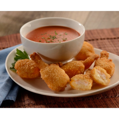 Tampa Maid Shrimp Jammers Breaded Monterey Jack Stuffed Shrimp, 4 x 2 lb Case - GS1 styled product image