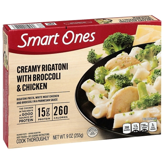 Smart Ones Creamy Rigatoni with BROCCOLI & CHICKEN, 12 x 9 oz Case - DOT product image 5