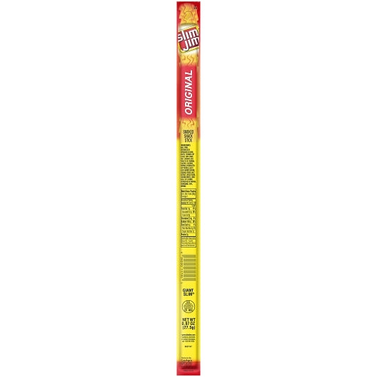 Slim Jim Giant Snack Sticks, 6 x 24 x 0.97 oz Case - DOT product image 3