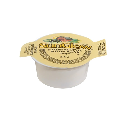Ventura Foods Butter Blend Whipped Sun Glow European Style Zero Trans Fat, 720 x 720 x 5 GR Case - Cheese & Dairy