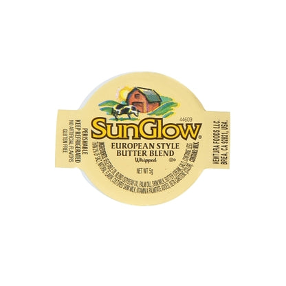 Ventura Foods BUTTER BLEND WHIPPED SUN GLOW EUROPEAN STYLE ZERO TRANS FAT, 720 x 720 x 5 GR Case - DOT product image 5