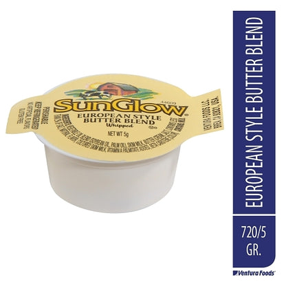 Ventura Foods BUTTER BLEND WHIPPED SUN GLOW EUROPEAN STYLE ZERO TRANS FAT, 720 x 720 x 5 GR Case - DOT product image 2