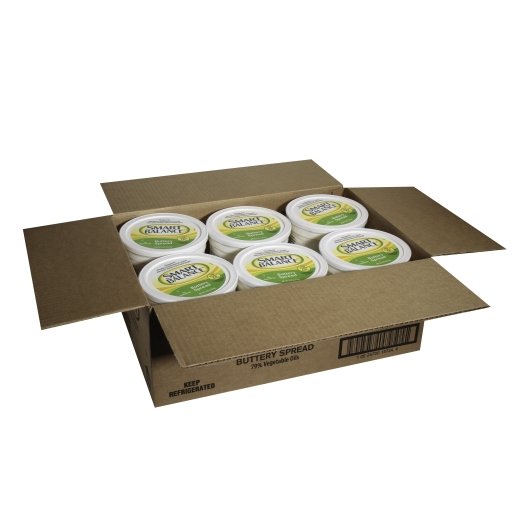 Smart Balance 79% Vegetable Oil Spread, 6 x 5 lb Case - GS1 open-case image