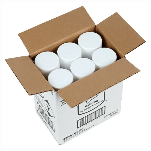 White Cap Food Release Spray Grill, 6 x 17 oz Case - GS1 open-case image