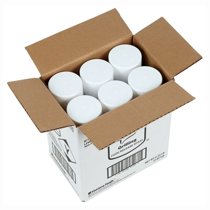 White Cap Food Release Spray Grill, 6 x 17 oz Case - GS1 open-case image