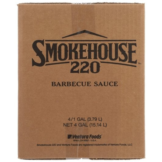 Smokehouse Sweet & Smoky Bbq Sauce Bulk, 4 x 1 GA Case - Condiments & Sauces