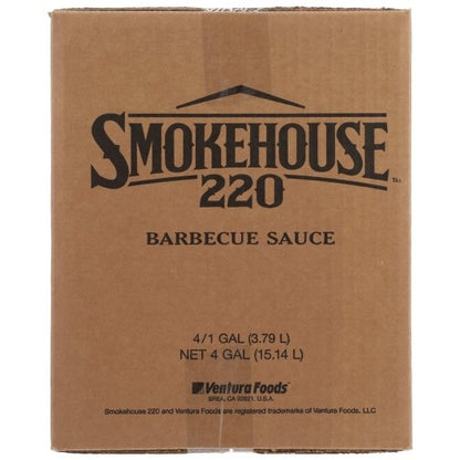 Smokehouse Sweet & Smoky Bbq Sauce Bulk, 4 x 1 GA Case - Condiments & Sauces