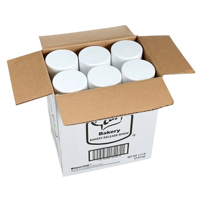 White Cap BAKING PAN COATING, 6 x 20.5 oz Case - GS1 open-case image