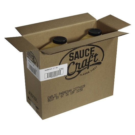Sauce Craft Sauce Garlic Parmesan, 2 x 1 GA Case - GS1 open-case image