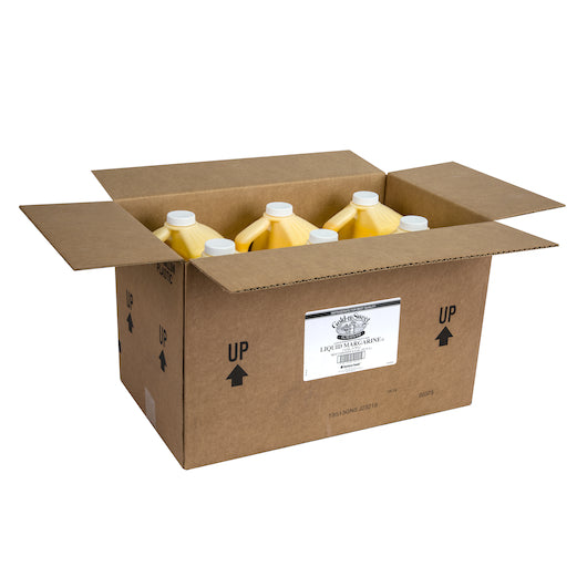 Gold-N-Sweet Liquid Margarine, 6 x 1 GA Case - GS1 open-case image