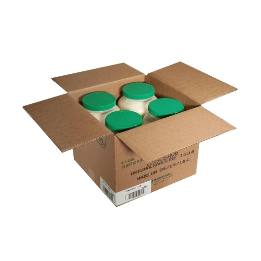 Hidden Valley Original Ranch Dressing Bulk, 4 x 1 GA Case - GS1 open-case image