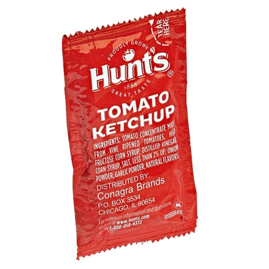 Hunt's Tomato Ketchup Single Serve, 1 x 1000 x 9 GR Case - DOT product image 2