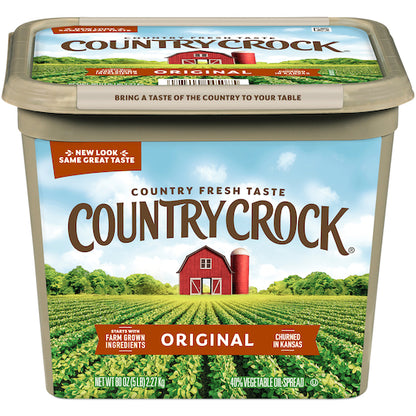 Country Crock Whipped Butter Spread Tubs, 6 x 5 lb Case - DOT product image 2