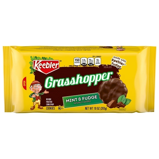 Keebler Grasshopper Cookies, 12 x 10 oz Case - Bakery & Desserts