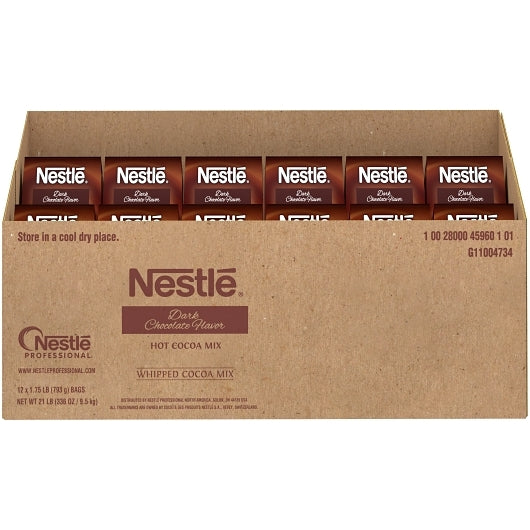 Nestle Dark Hot Chocolate Mix, 12 x 1.75 lb Case - DOT product image 4