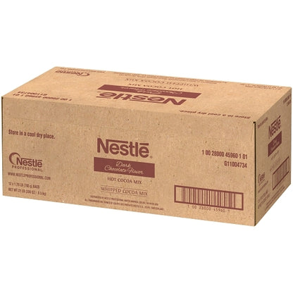 Nestle Dark Hot Chocolate Mix, 12 x 1.75 lb Case - DOT product image 5