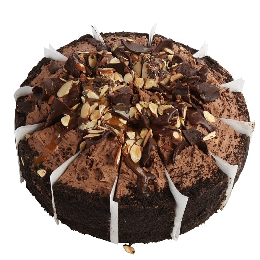 Lawlers Desserts Chocolate 9" Colossal Chocolate Eruption Cake, 12 Slices per Cheesecake, 2 x 103 oz Case - DOT product image 2