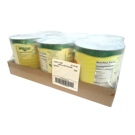 Lucky Leaf Apple Fruit Filling Or Topping, 6 x 116 oz Case - DOT product image 4