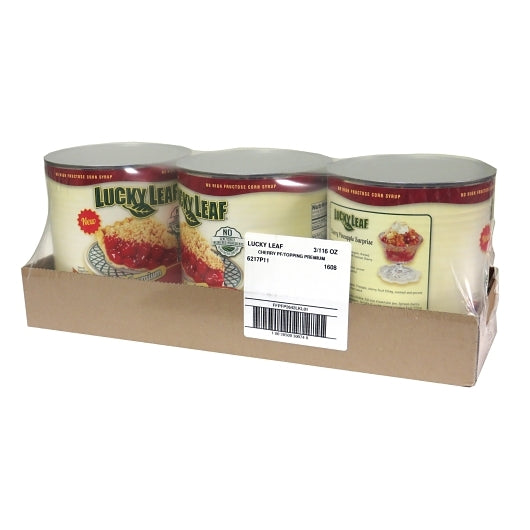 Lucky Leaf Premium Cherry Pie Filling & Topping, 3 x 116 oz Case - DOT product image 4