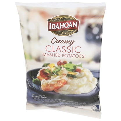 Idahoan Real Mashed CREAMY Classic Mashed Potatoes, 12 x 26 oz Case - Fruit & Sides