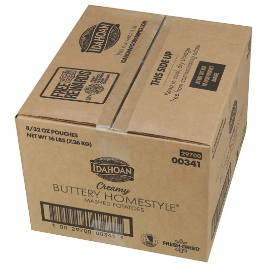 Idahoan Buttery Homestyle Buttery Homestyle® Mashed Potatoes, 8 x 32 oz Case - DOT product image 4