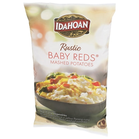 Idahoan Premium Baby RUSTIC Baby Reds® Mashed Potatoes, 8 x 32.85 oz Case - Fruit & Sides