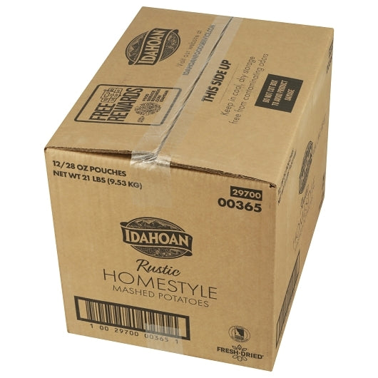 Idahoan Premium Homestyle RUSTIC Homestyle Mashed Potatoes, 12 x 28 oz Case - DOT product image 4