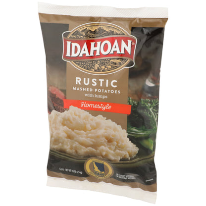 Idahoan Premium Homestyle RUSTIC Homestyle Mashed Potatoes, 12 x 28 oz Case - Fruit & Sides