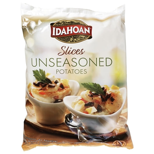Idahoan Foods Unseasoned Potato Slices, 4 x 5 lb Case - Fruit & Sides