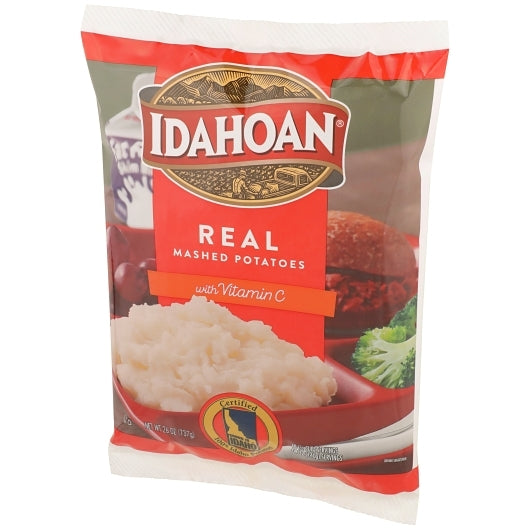 Idahoan Real Mashed Classic Mashed Potatoes with Vitamin C, 12 x 26 oz Case - Health & Personal Care