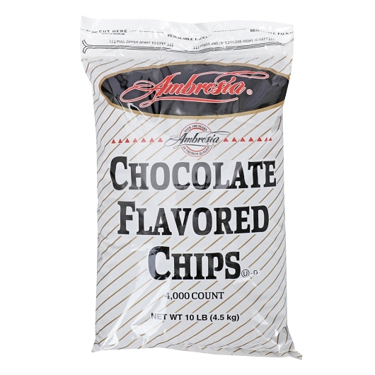 Ambrosia Chocolate Flavor Drops, 1 x 10 lb Case - Candy & Confections
