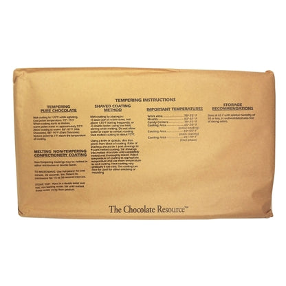 True Lemon Bulk Elite Bittersweet Chocolate Coating, 1 x 10 lb Case - Candy & Confections
