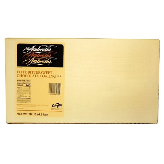 True Lemon Bulk Elite Bittersweet Chocolate Coating, 1 x 10 lb Case - DOT product image 8