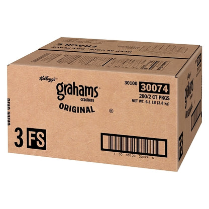 Keebler Grahams Crackers Original Grahams Crackers, 200 x 0.49 oz Case - DOT product image 6