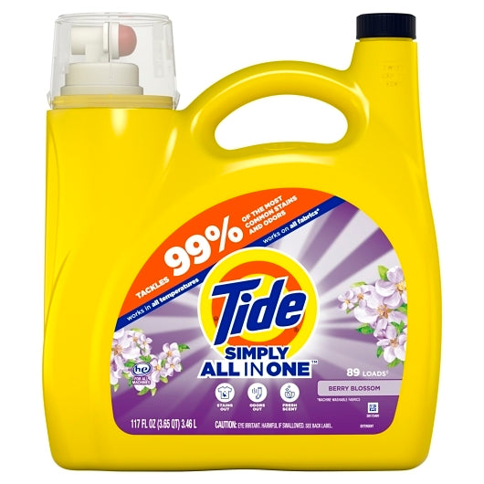 Tide High Suds Berry Blossom Laundry Detergent, 4 x 117 fl oz Case - Cleaners & Sanitizers - image 2