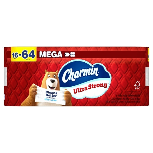 Charmin Ultra Strong Mega Roll, 1 x 16 each Case - Breads, Rolls & Buns - image 2