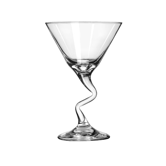 Glass Martini 9 Ounce Z-Stem Martini Glass, 1 x 12 each Case - Glassware & Drinkware