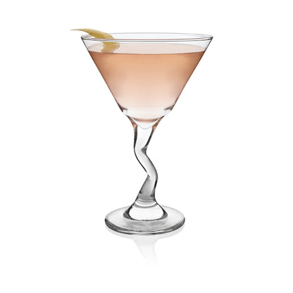 Glass Martini 9 Ounce Z-Stem Martini Glass, 1 x 12 each Case - DOT product image 2