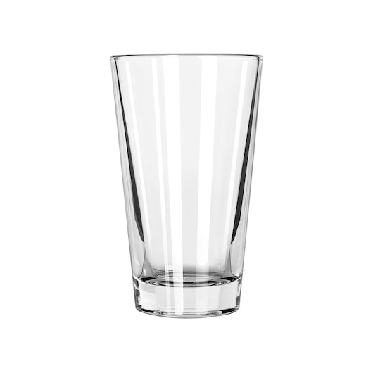 Restaurant Basics Glass Restaurant Basics® 14 oz Mixing Glass, 1 x 24 each Case - Glassware & Drinkware