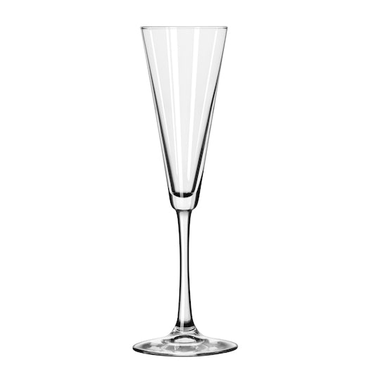 Libbey Vina Trumpet Flute Glass 6.5 Oz, 1 x 12 each Case - Glassware & Drinkware